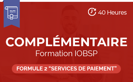 complementaire formation iobsp formule 2 credit immobilier services de paiement