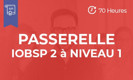 formation passerelle iobsp niveau 2 à niveau 1