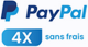 Paypal, paiement 4 fois sans frais